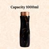 Pure Copper Water Bottle (1 Litre), Leakproof, Pure Copper Water Bottle, Tamba, Health Benefits, Authentic, Durable (Black Marble)