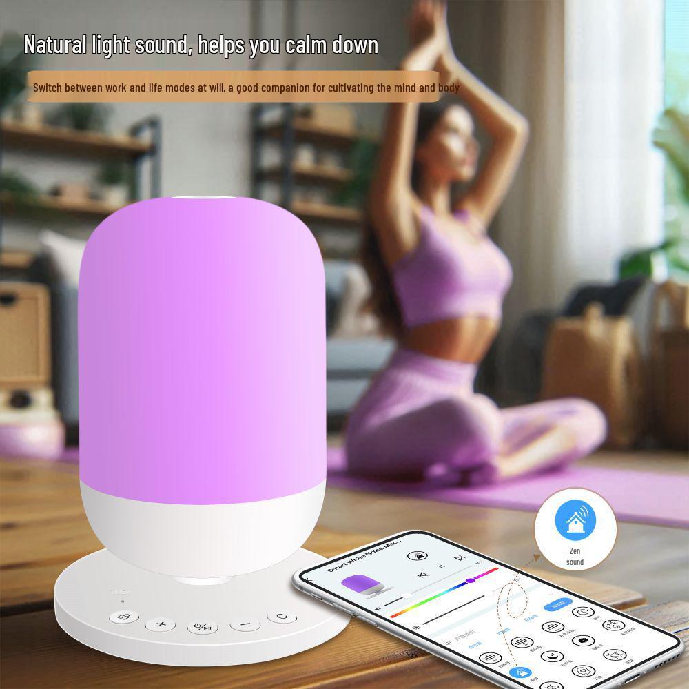 

Portable Smart Baby Sleep Aid with Soothing Light & White Noise