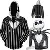 The Nightmare Before Christmas Jack Skellington 3d Cosplay Costume Hoodie With Vibrant Digital Print And Soft Breathable Material
