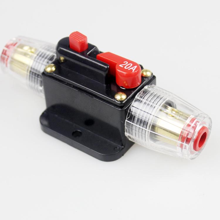 Automotive Circuit Breaker with Automatic Reset and Fuse Protection