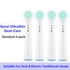 8/16Pcs Replacement Brush Heads for Oral B Electric Toothbrushes Floss Cross Action 3D Pro White Precision Standard Daily Clean