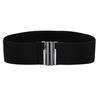 Fashion Lady Wide Belts Women Wide Elastic Belt Buckle Waist Dress Stretch