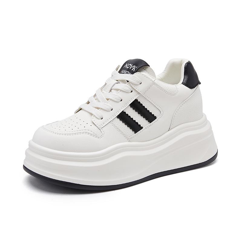 

Женские легкие белые спортивные кроссовки, увеличивающие рост, 2024, мягкие, на толстой подошве, не вызывающие усталости. 36