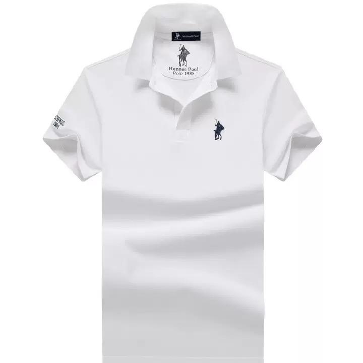 

Мужские поло с коротким рукавом TrendHub, деловой кэжуал, мужские футболки, вышивка, мужские футболки 5XL