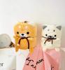 APOSITV Compact Plush Throw Cute and Warm Blanket, Large, Wrapped, 150100cm, (White)