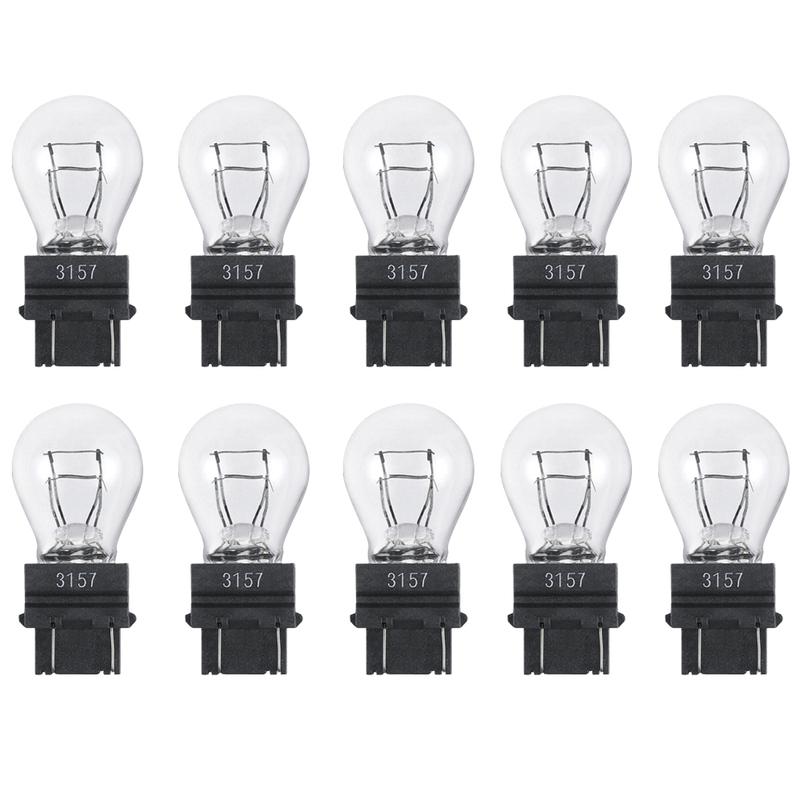 10pcs 3157 LED Bright Light Bulbs Taillight Brake Lights Reverse Rear Stop Turn Signal Lamp Bulb For Car/Truck/Motorbike Styling