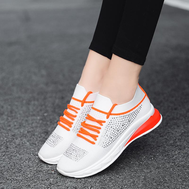 Nueva moda ligera Zapatillas de mujer Hermosas zapatillas de running con  cordones Zapatos deportivos de malla transpirable comprar a buen precio —  entrega gratuita, reseñas reales con fotos — Joom