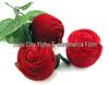 Rose Flower Ring & Earring Gift Box for Weddings and Proposals
