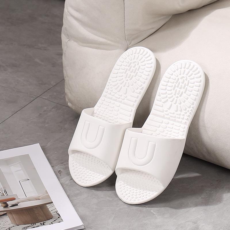 

Travel Essentials: Lightweight Silent Foldable Slippers for Women - Minimalist Design for Bathroom, Hotel, and Summer Use 41-42 білий