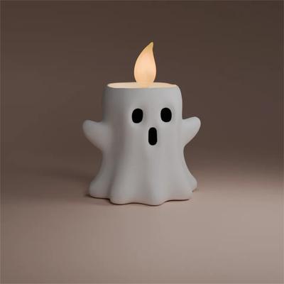 Geist Leuchter Harz Handwerk Dekorationen Halloween Dekorationen Geschenke Tabletop Schmuckstücke