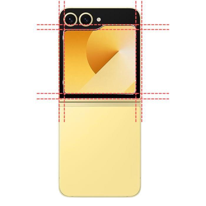 Schutzfolie - Phonillico - Samsung Galaxy Z FLIP 6 - 2er-Pack - Panzerglas - Kratzfest