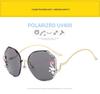 2024 Women's High-End Rhinestone Sunglasses: Slimming, Fashionable Anti-UV Sunshade