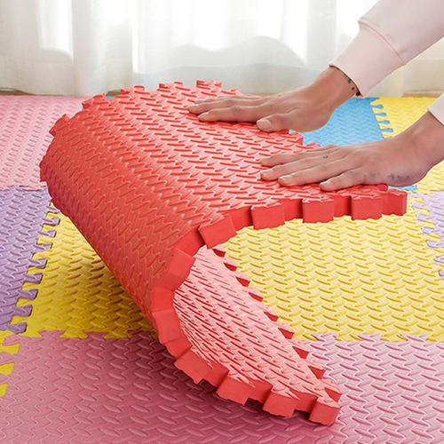 36-Piece Interlocking Mat Set, 1.2cm Thick, Kids' Puzzle Mat, 30cm, with Side Parts, Thick, Stain-Resistant, Shock-Absorbent, Washable, Non-Slip, Suit