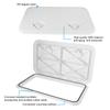 Square Deck Access Inspection Cover Double Handles Anti UV RE 353 606 for Marine Boat Yacht