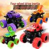 Children's Toy: Inertia-Powered 4WD Stunt Off-Road Vehicle