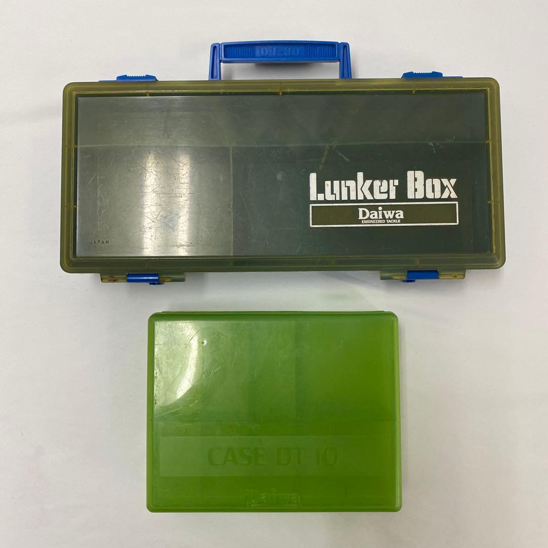 Used Old Daiwa Lunker Box DT-30 & DT-10 Set