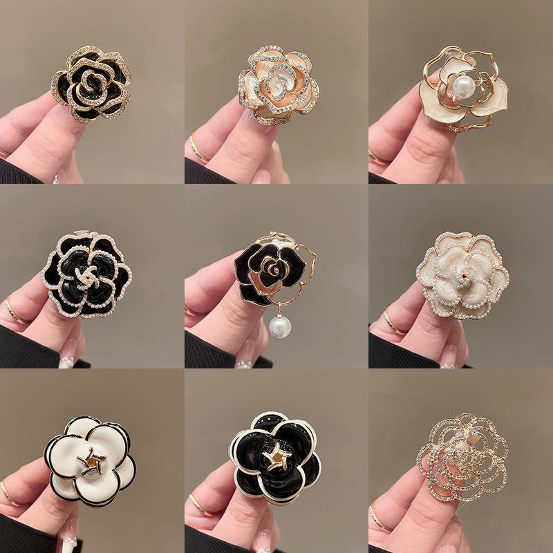 1 Τμχ Εξαιρετική Ρητίνη Στρας Γαλλική Μπρόшь Γυναικεία Κομψή Μπρόшь Καμέλιας Για Καθημερινή Φορεσιά Συμπόσιου Αξεσουάρ Καρφίτσα Κοστουμιού