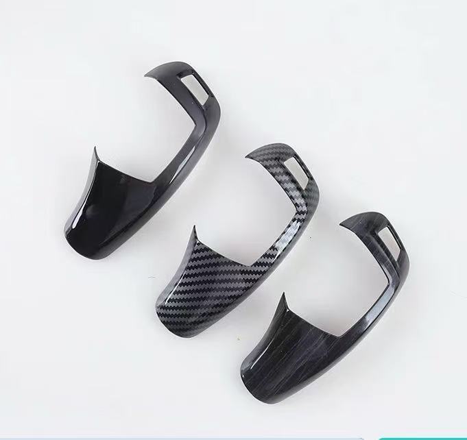 Suitable for New GC Brand Gear Shifter Knob Panel Replacement Trim Sticker and Shift Lever Cover for F01/F02/F10/F18