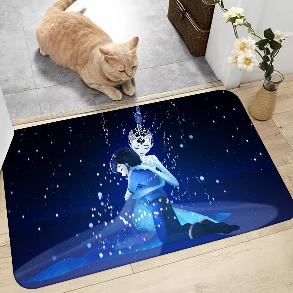 Ordinary Angels Floor Mat Home Bathroom Absorbent Mats Anti-Slip Mats Home Decor Supplies