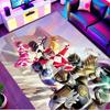 Mighty Morphin Power Rangers Print Rug, Washable Floor Carpet, For Entryway Dorm Laundry Room Office Study, Home Decor Birthday Christmas Gift