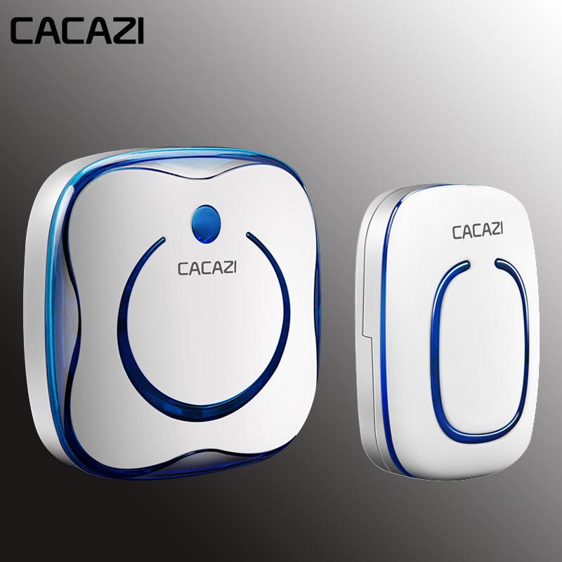 Smart Wireless Waterproof Doorbell with Long-Range Remote Control and Music Options No