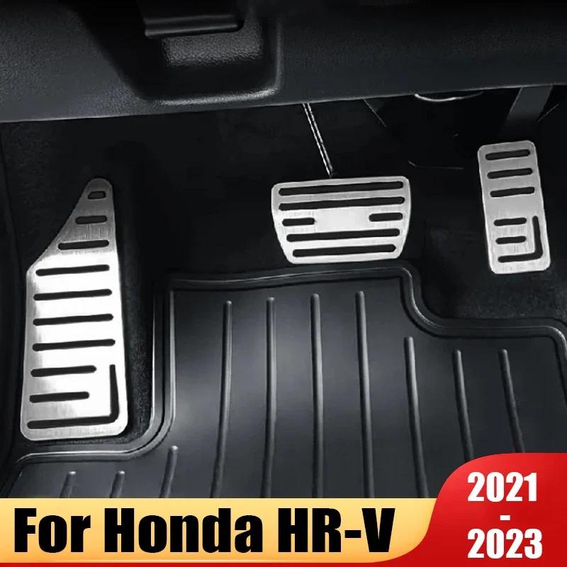 For Honda HR-V HRV HR V 2025 2025 2025 LHD AT Car Foot Pedals Cover Accelerator Brake Pedal Rest Pedals Non-Slip Mat Accessories