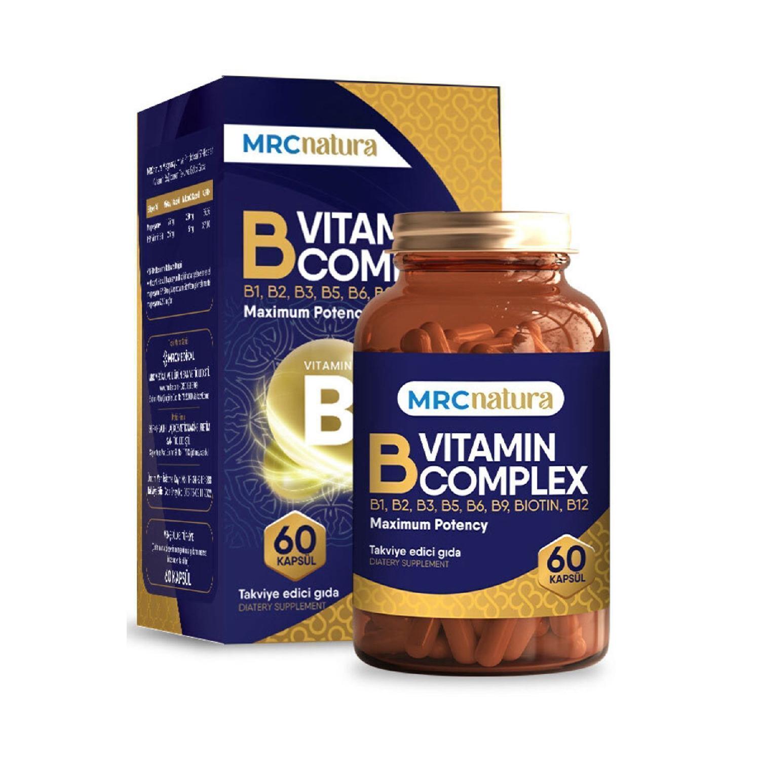 

Mrc Natura B Vitamin Complex 60 Capsules