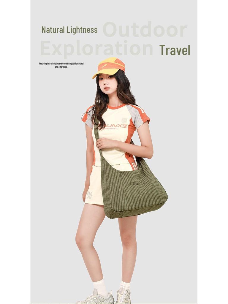 Women's Large Capacity Casual Tote - 2025 Trendy Single Shoulder Bag for Students and Commuters