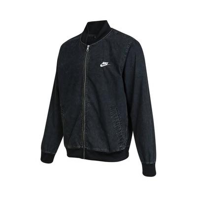 Sportswear Club+ Men's Washed Zip-Up Jacket Black DQ4590-010