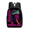 Cartoon Printing Casual Shoulder Bag Junior High School Students Large Capacity Backpacks