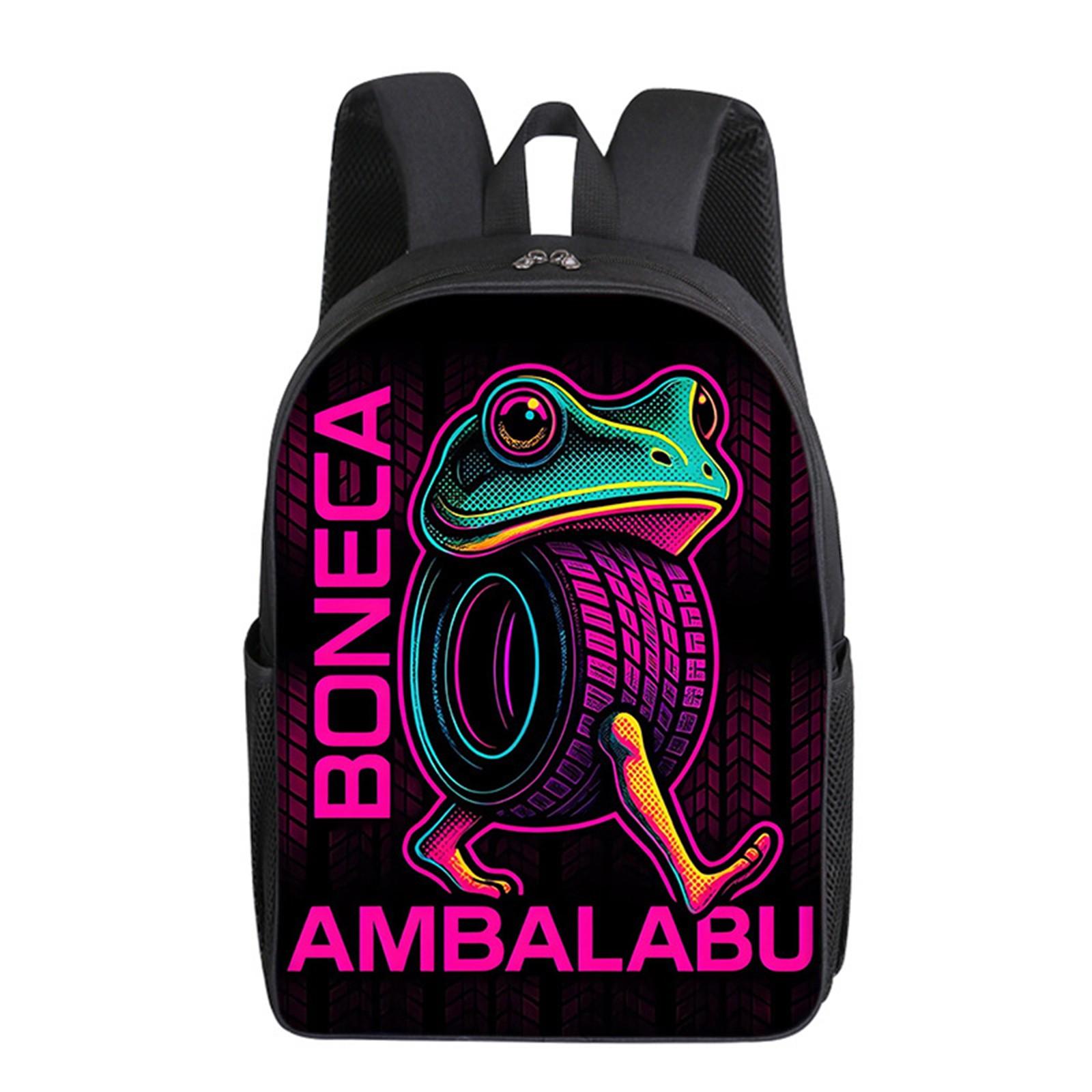 

Повседневная сумка через плечо с рисунком из мультфильма для учеников младших классов средней школы, рюкзаки большой вместимости One Size