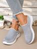Women's Slip-on Breathable Mesh Casual Shoes - Lightweight, Non-slip Walking Footwear