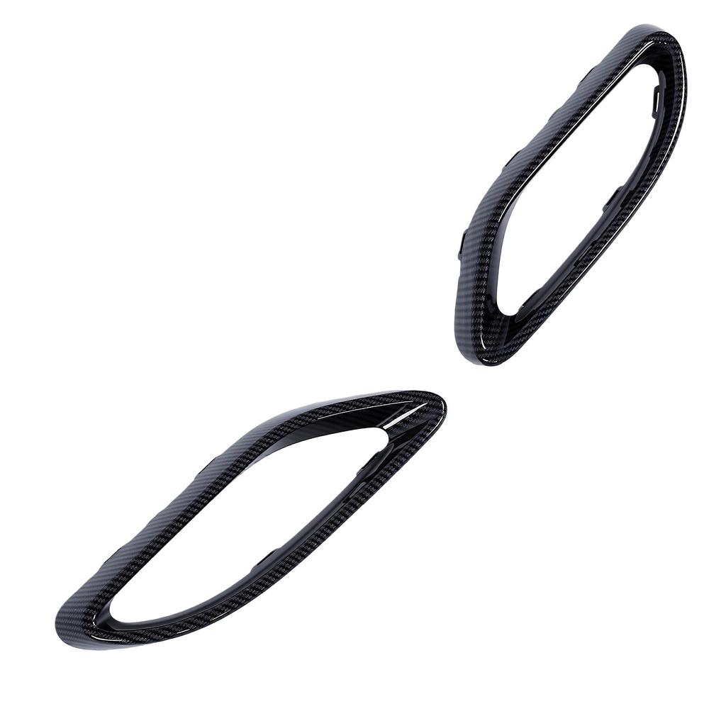 Tail Throat Cover Replacement for C Class W205 AMG Line 2015 2018 Tailpipe Tip Trim 2058852221 2058852321