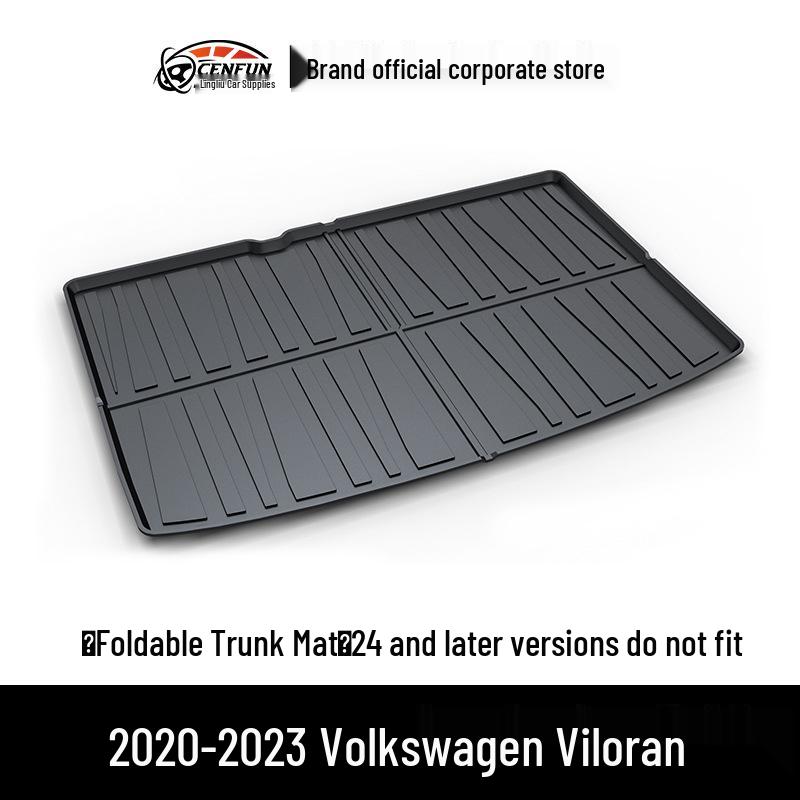 Covoraș de portbagaj TPE Volkswagen Teramont X/Viloran/Lanyue - Impermeabil, Fără miros, Rezistent la uzură, Ecologic, Rezistent la zgârieturi.