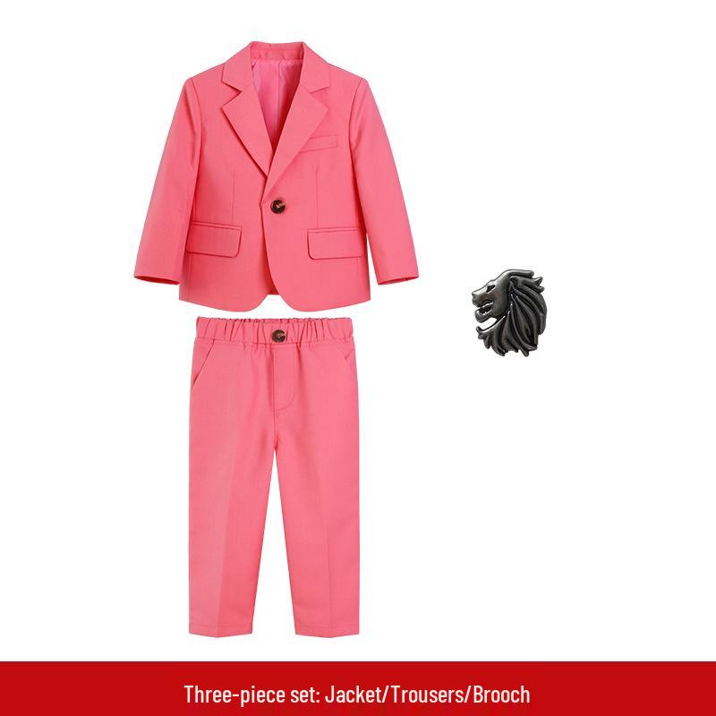 

Детский осенний повседневный костюм: Стиль британского джентльмена для выступлений и мероприятий для мальчиков 150cm, suitable for 34-40kg