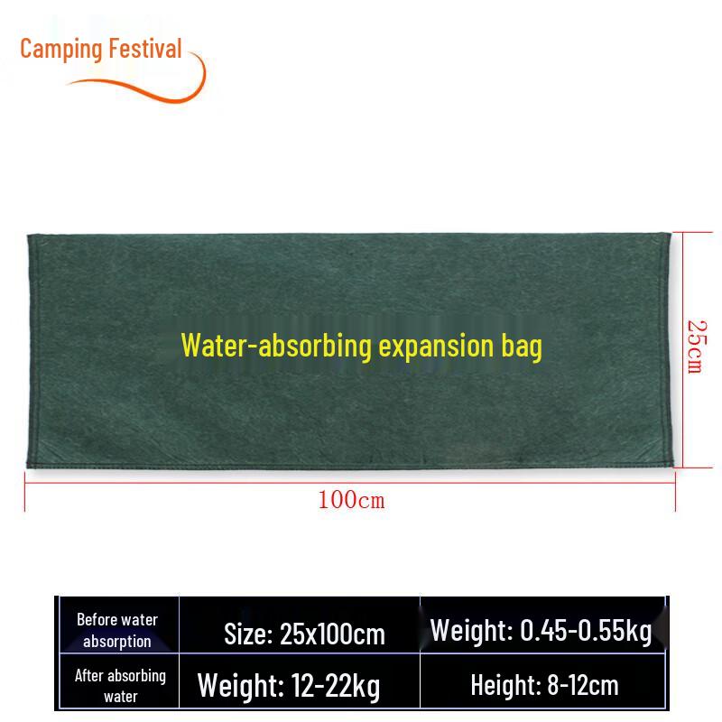 Self-Inflating Flood Prevention Sandbag