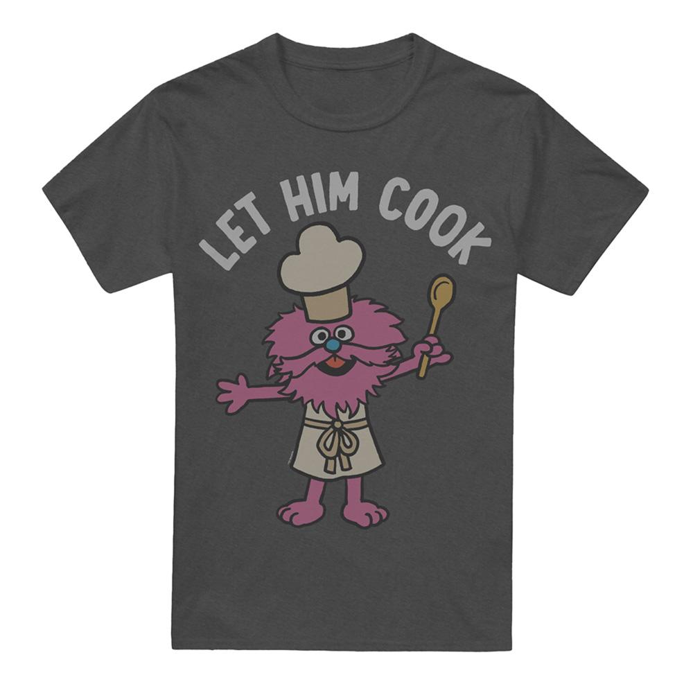 Sesame Street Unisex Adult Let Him Cook T-Shirt