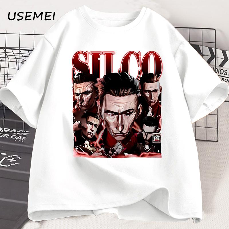 Silco Arcane Temné a výrazné tričko Ležérní bavlněné tričko s krátkým rukávem Potisk Unsex Kulatý výstřih Pánské oblečení Pánské tričko