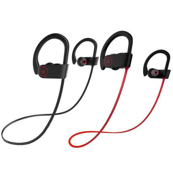 U8 Sluchátko kompatibilní s Bluetooth Multipointové připojení Vodotěsné Vestavěný mikrofon Dotykové ovládání Sportovní sluchátko pro sport