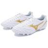 Pro AG Artificial Ground Abrasion Resistant Breathable Soccer Shoes Men's White Gold P1GA239307