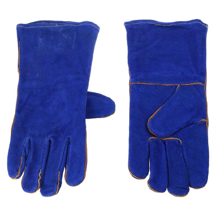 Schweißhandschuhe Hitzebeständige/Feuerfeste Handschuhe Langlebige Lederhandschuhe für BBQ, Ofen