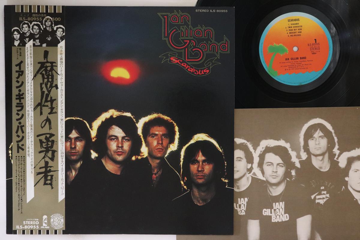 

LP Пластинка IAN GILLAN BAND - Scarabus ILS80955 ISLAND 1977 Япония Оби Рок