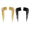 1 Pair Sequined Beaded Uniform Epaulets Party Costume Epaulettes Glittering Shoulder Bars Epaulet for Stage Performances