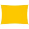 VidaXL Sun Sail Oxford Fabric Rectangular 3x5 M Yellow