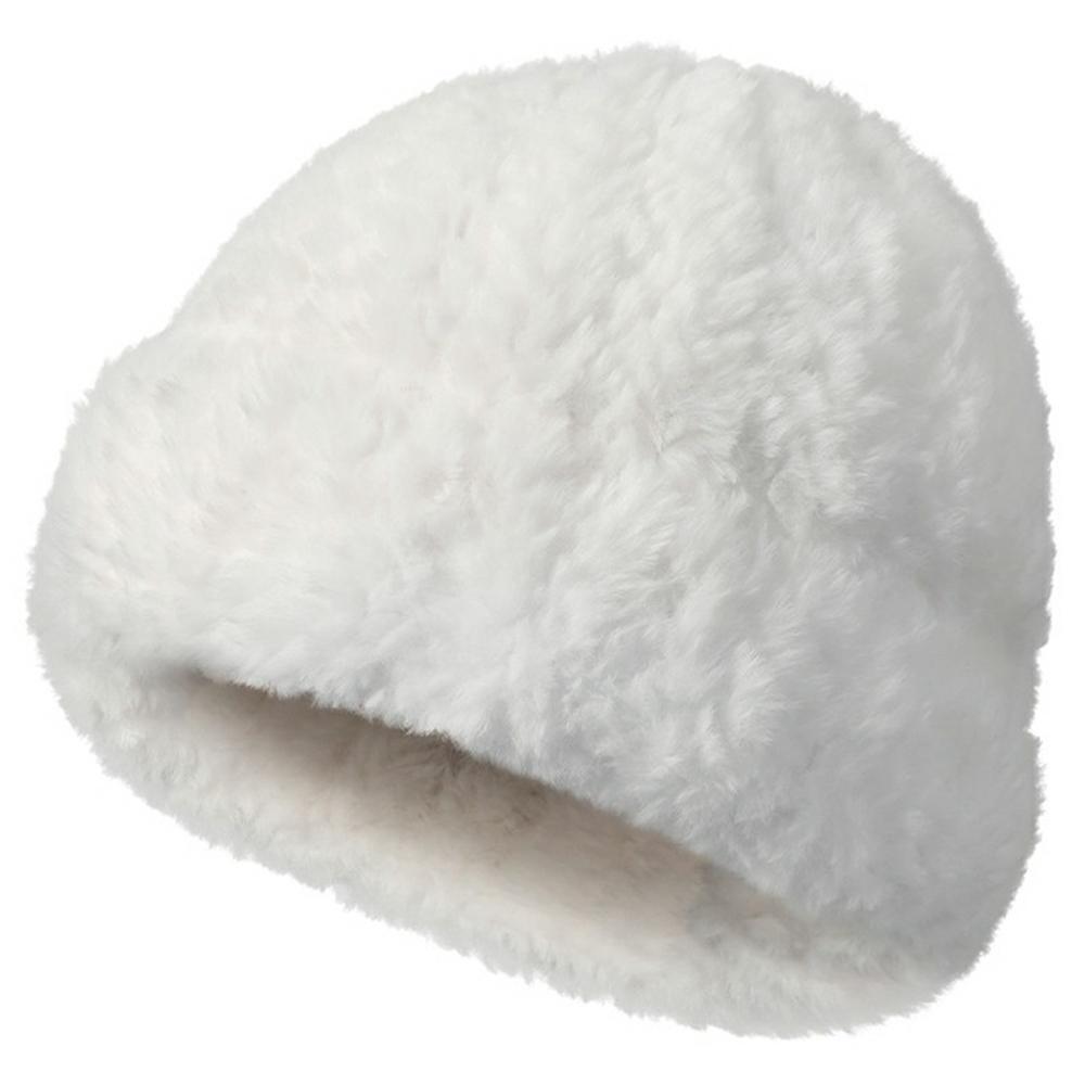 GOLOVEJOY DMZ95 Winter Outdoor Skiing Plush Windproof Hat Women Thicken Warm Cap B