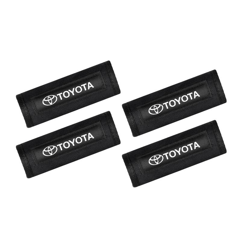 

Car exterior annual inspection stickers For Toyota Car Set Car Head Neck Rest Pillow Auto Seat belt Pads Headrest cover