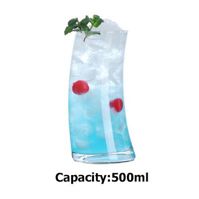 Bleifreies Kreatives Glas Kristall Highball Glas Barzubehör Collins Becher Trinkgläser Für Wasser, Saft, Bier und Cocktail