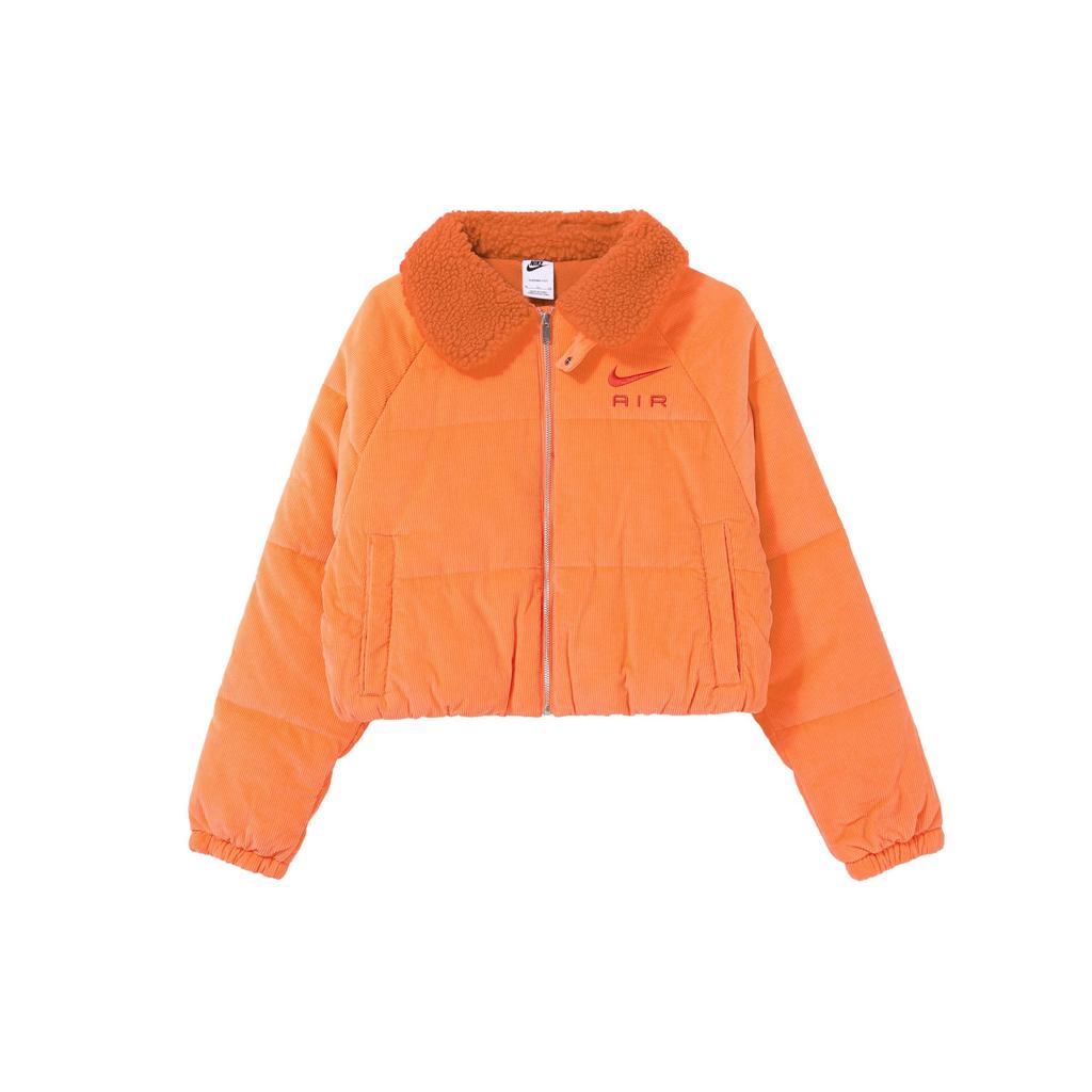 Nike Women's Therma-FIT Short Puffer Jacket Orange DQ6931-871