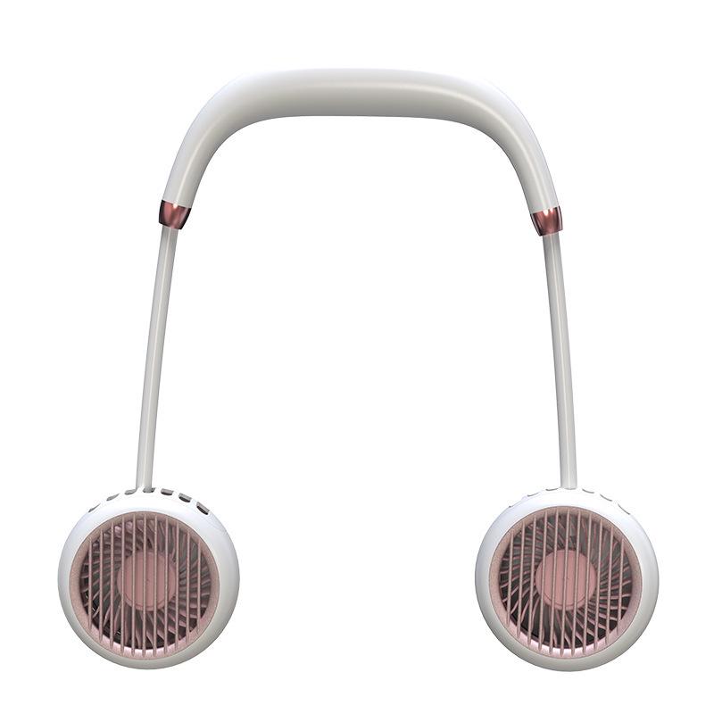 

Portable USB Silent Turbine Neck Fan - Mini Folding Design for Outdoor Use
