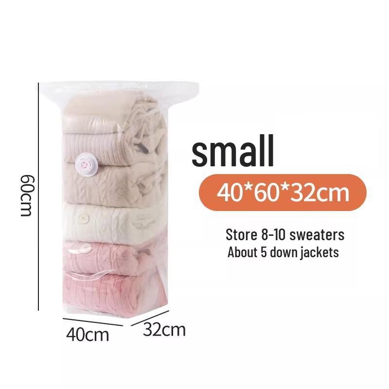 Miaojiayi No-Pump Vacuum Storage Bags
